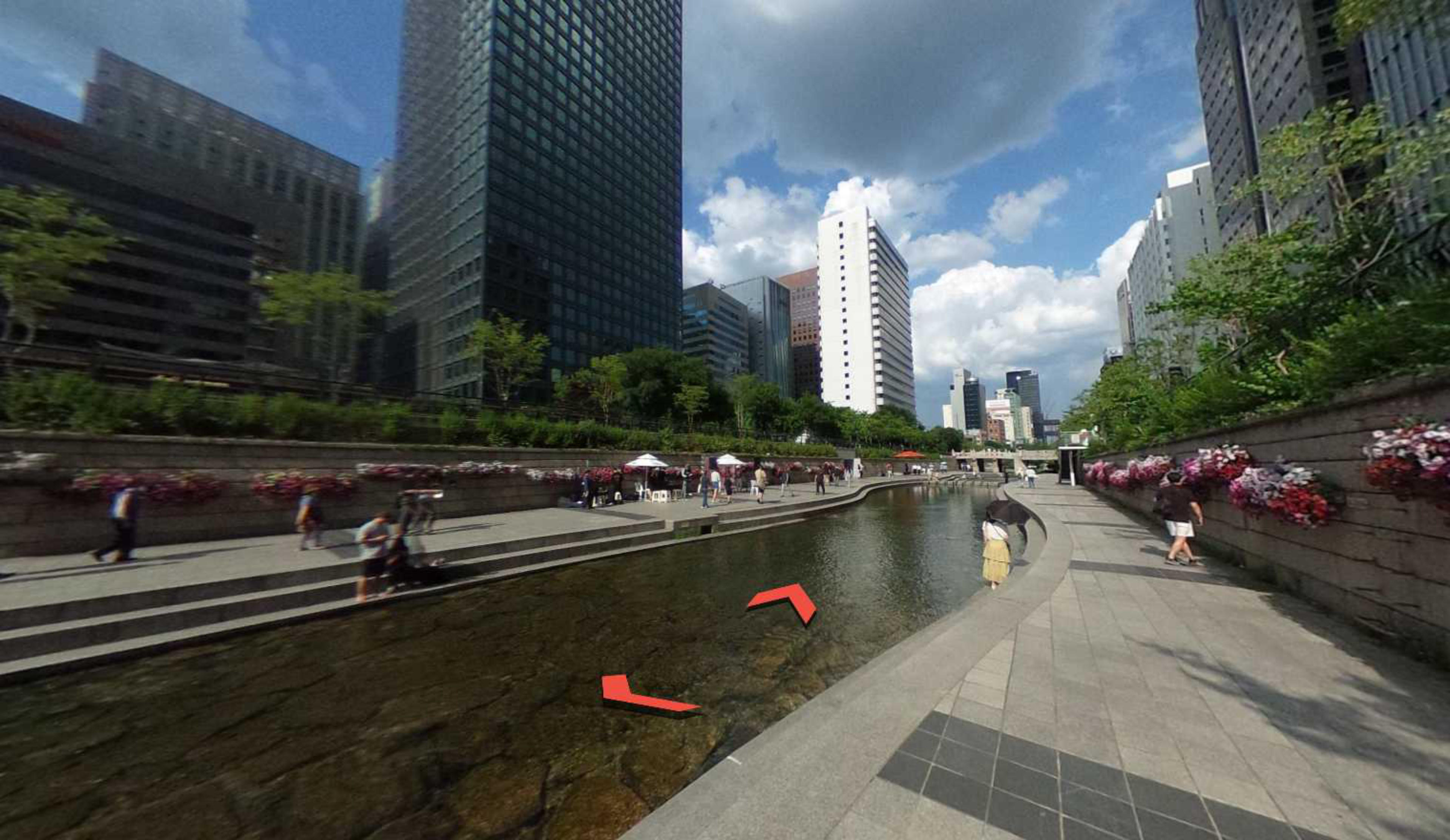 Cheonggyecheon virtual tour preview